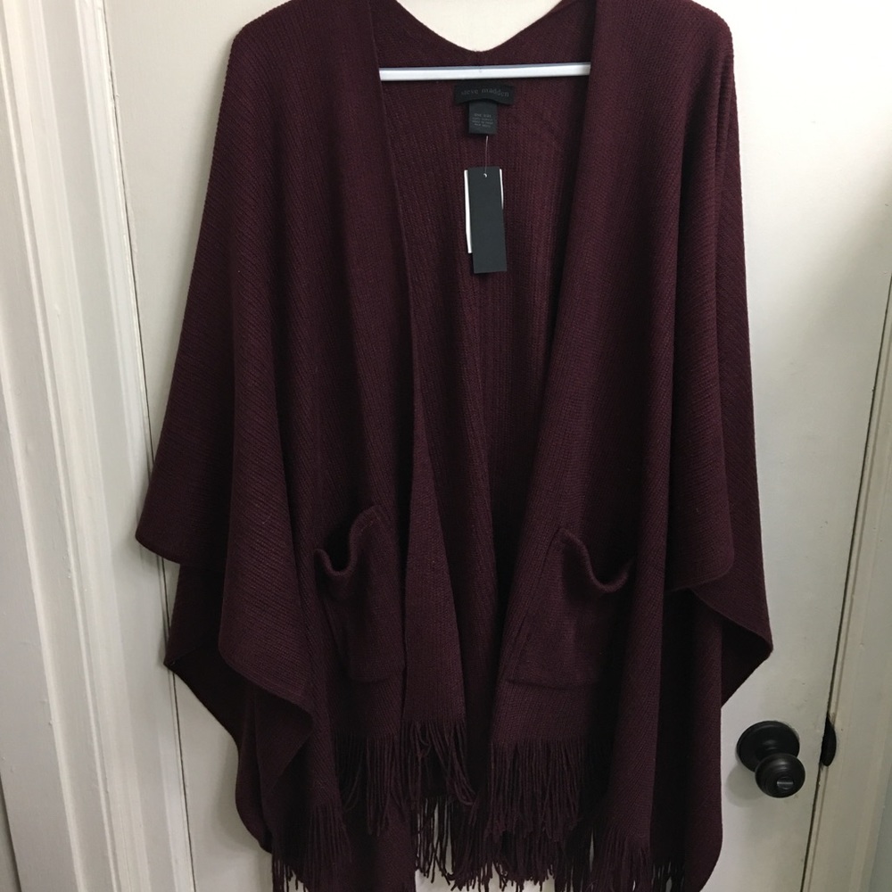 Steve Madden maroon tunic
